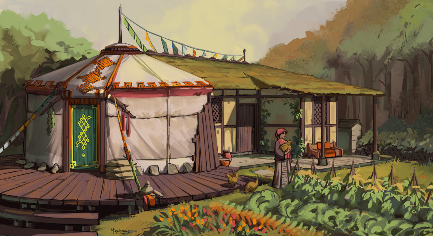 Selenge and Ari's Cottage