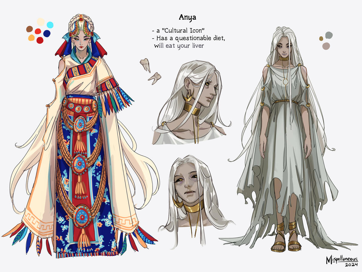 Character Sheet - Anya