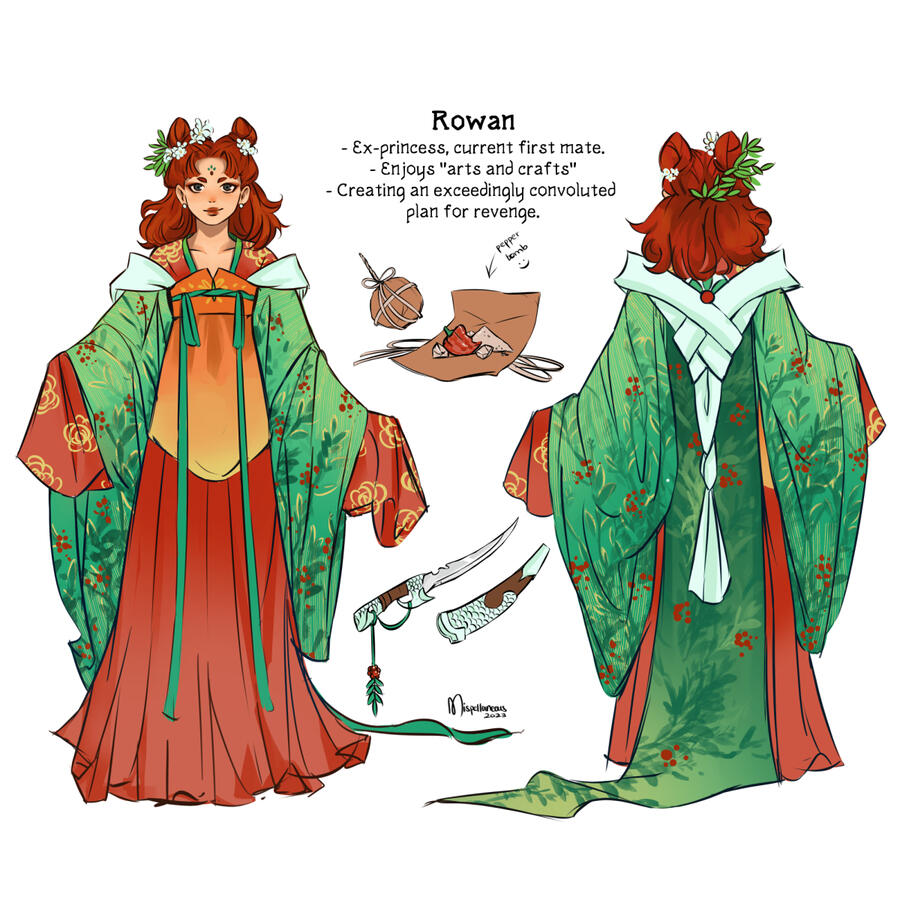 Character Sheet - Rowan
