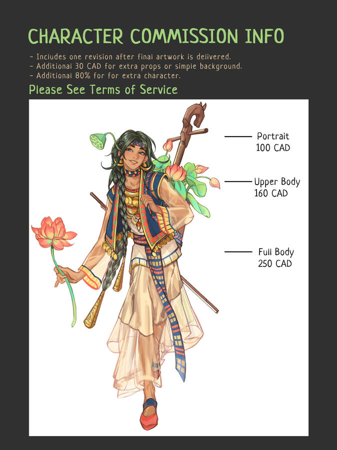 Character Commission - Colour