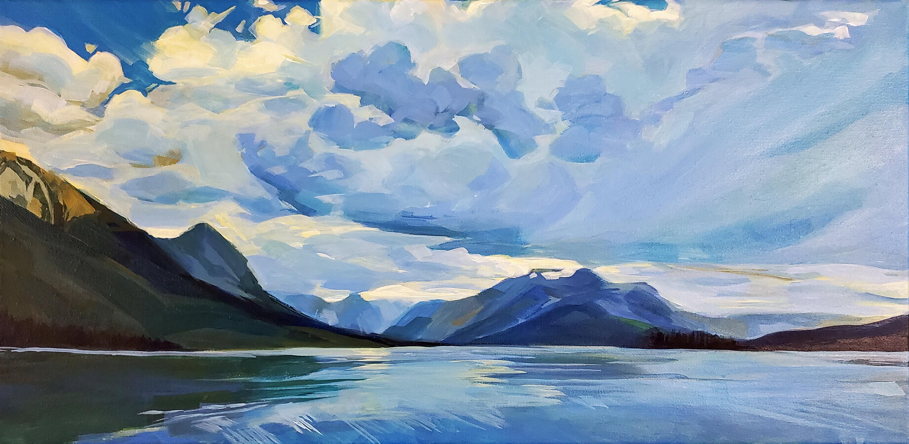 Driving Past Banff